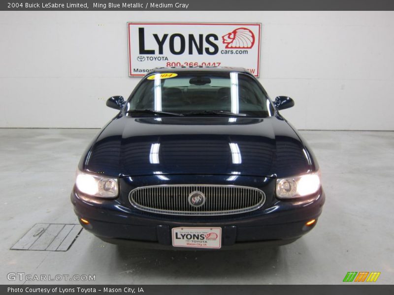 Ming Blue Metallic / Medium Gray 2004 Buick LeSabre Limited