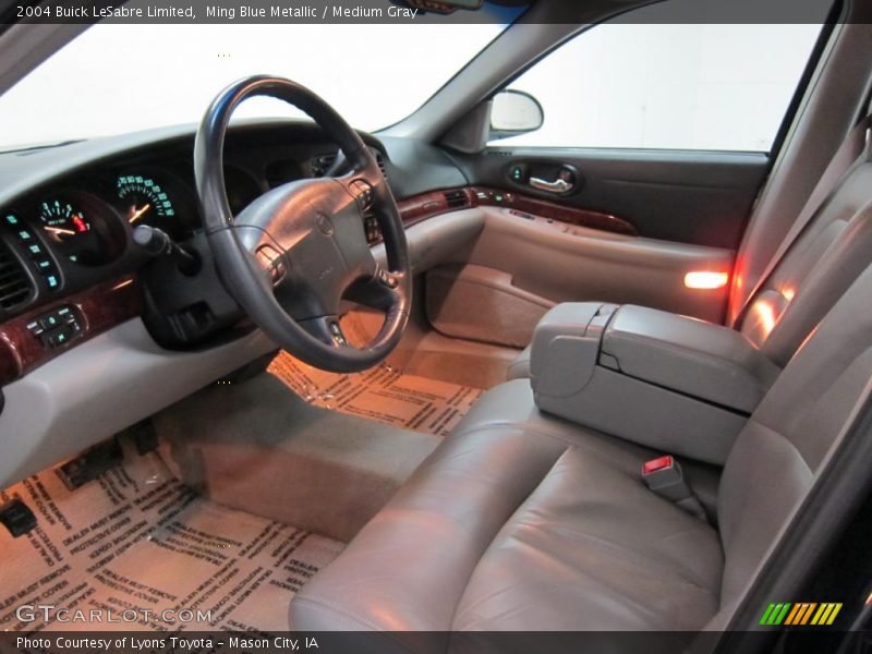 Ming Blue Metallic / Medium Gray 2004 Buick LeSabre Limited