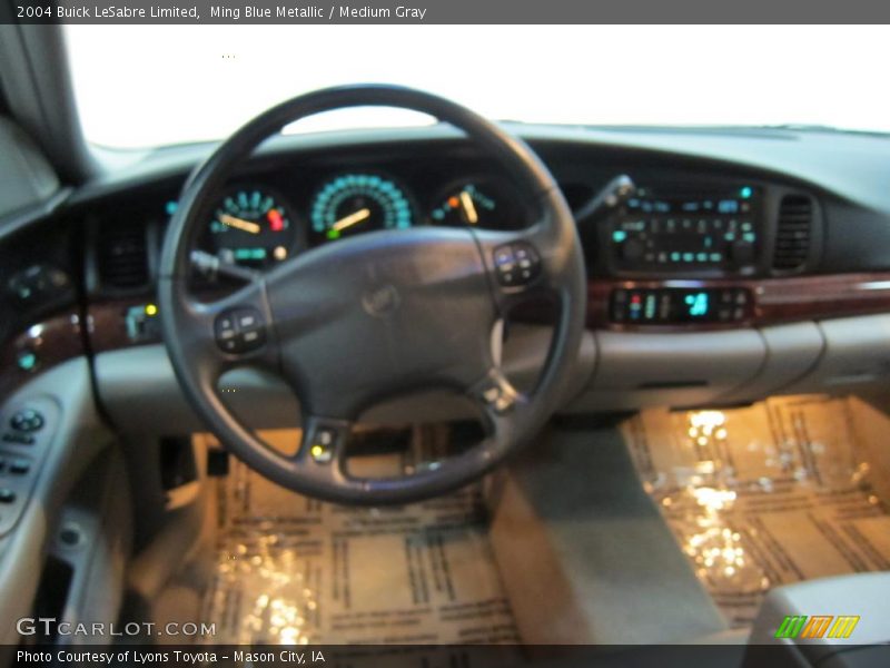 Ming Blue Metallic / Medium Gray 2004 Buick LeSabre Limited