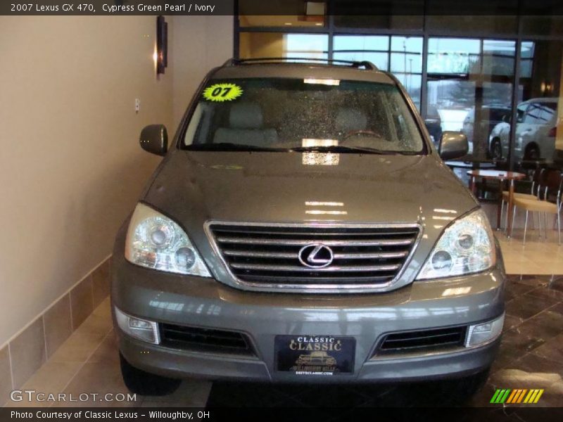 Cypress Green Pearl / Ivory 2007 Lexus GX 470