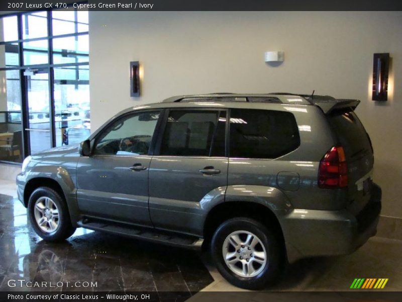 Cypress Green Pearl / Ivory 2007 Lexus GX 470