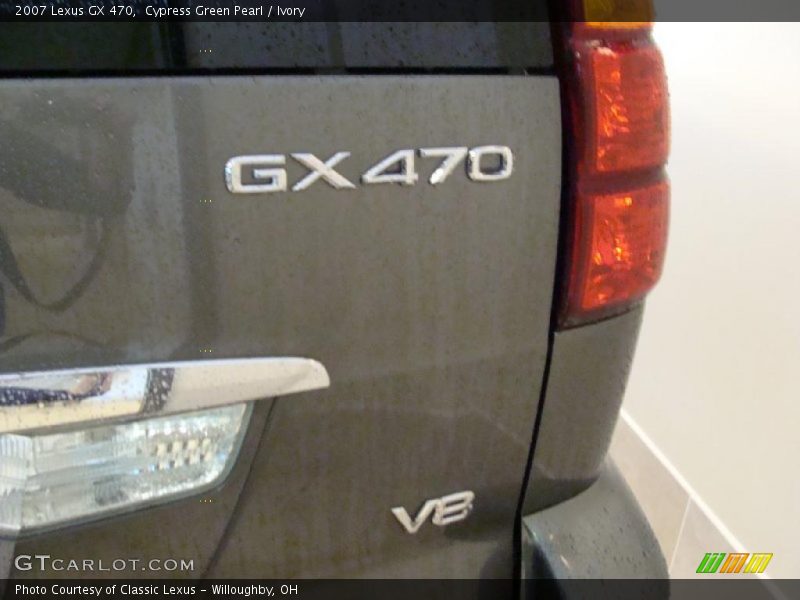 Cypress Green Pearl / Ivory 2007 Lexus GX 470