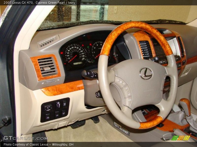 Cypress Green Pearl / Ivory 2007 Lexus GX 470