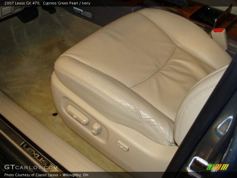 Cypress Green Pearl / Ivory 2007 Lexus GX 470