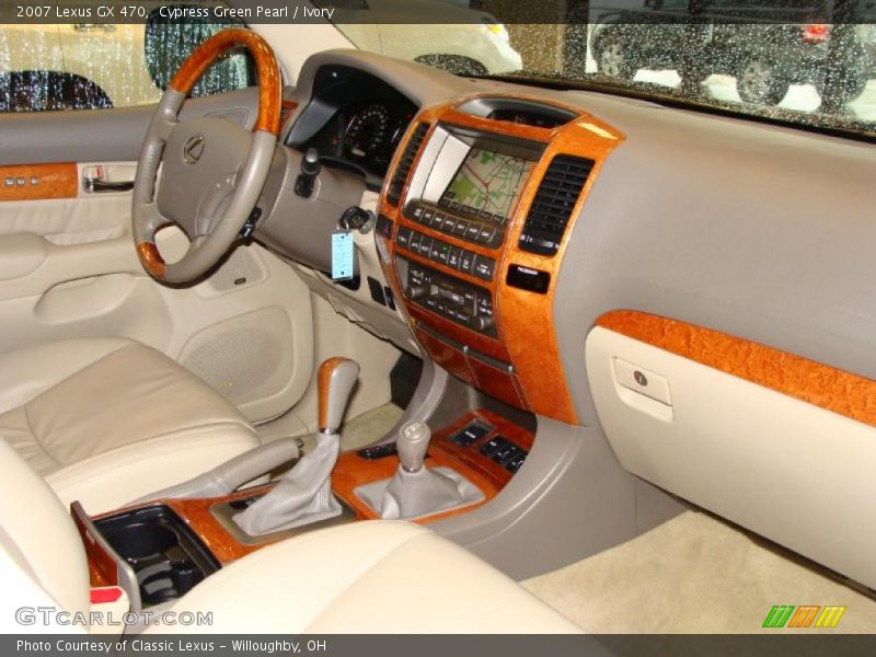 Cypress Green Pearl / Ivory 2007 Lexus GX 470