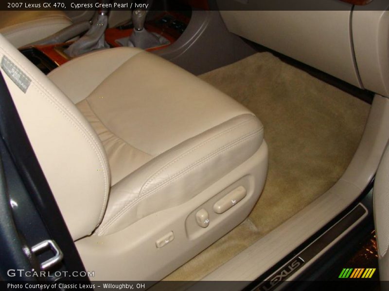 Cypress Green Pearl / Ivory 2007 Lexus GX 470