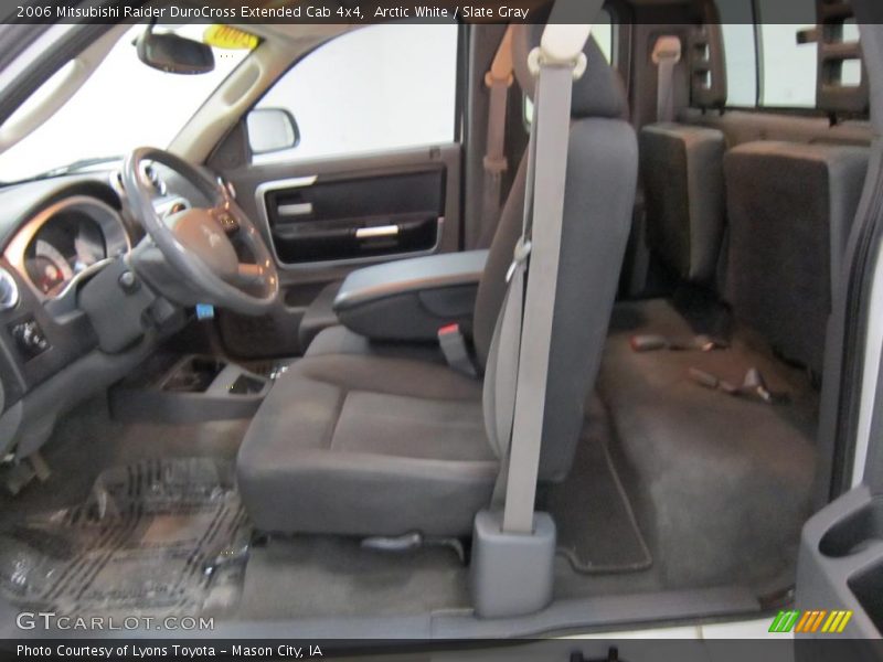  2006 Raider DuroCross Extended Cab 4x4 Slate Gray Interior