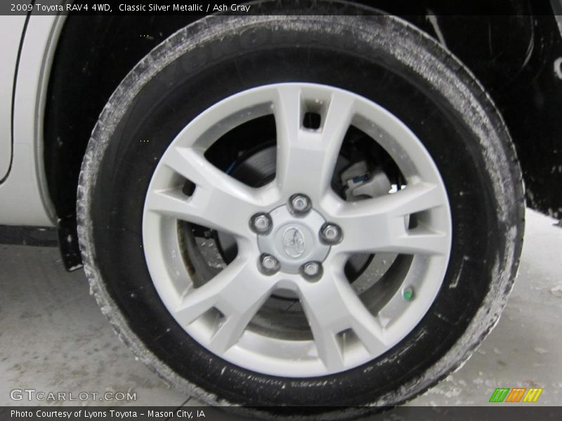 Classic Silver Metallic / Ash Gray 2009 Toyota RAV4 4WD
