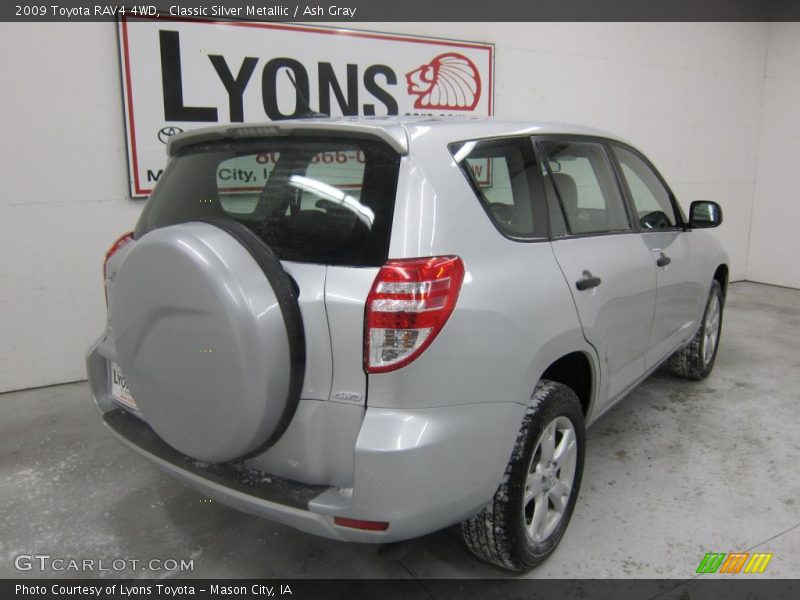 Classic Silver Metallic / Ash Gray 2009 Toyota RAV4 4WD