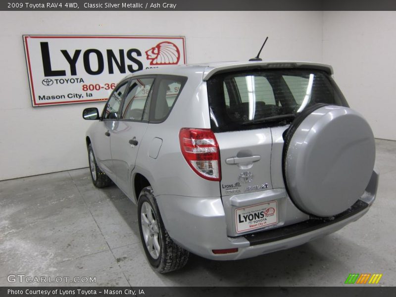 Classic Silver Metallic / Ash Gray 2009 Toyota RAV4 4WD