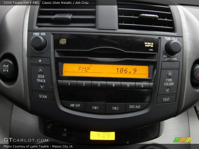 Classic Silver Metallic / Ash Gray 2009 Toyota RAV4 4WD