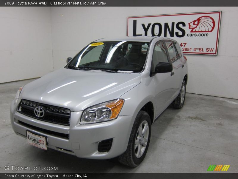 Classic Silver Metallic / Ash Gray 2009 Toyota RAV4 4WD