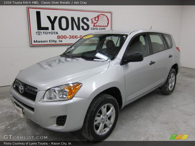 Classic Silver Metallic / Ash Gray 2009 Toyota RAV4 4WD