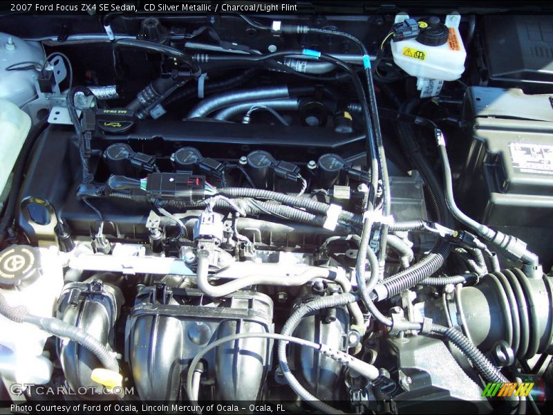 CD Silver Metallic / Charcoal/Light Flint 2007 Ford Focus ZX4 SE Sedan