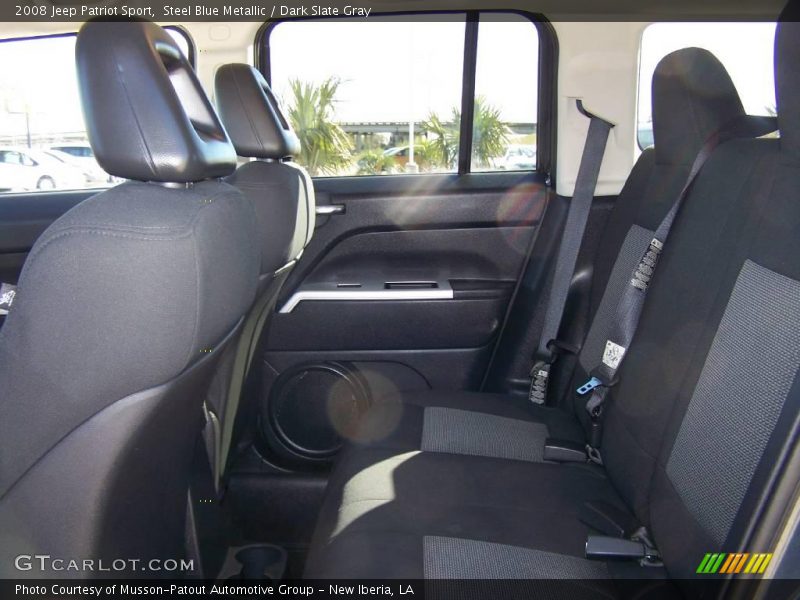 Steel Blue Metallic / Dark Slate Gray 2008 Jeep Patriot Sport