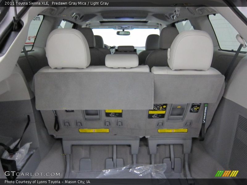 Predawn Gray Mica / Light Gray 2011 Toyota Sienna XLE