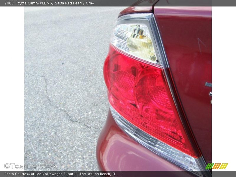 Salsa Red Pearl / Gray 2005 Toyota Camry XLE V6