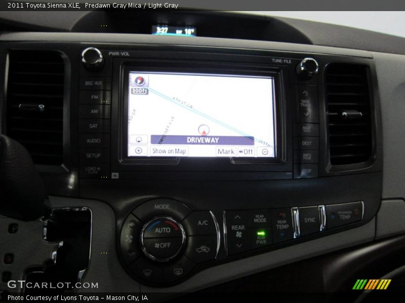 Predawn Gray Mica / Light Gray 2011 Toyota Sienna XLE