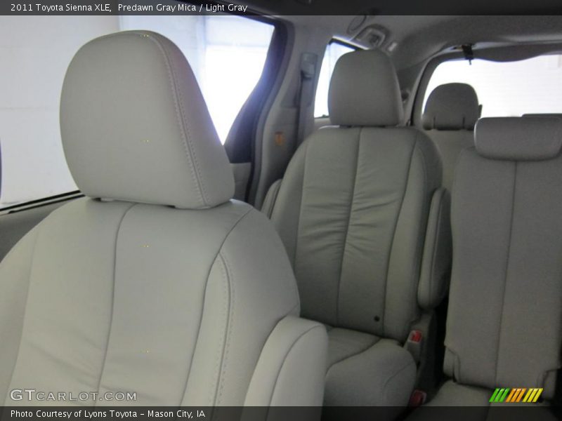 Predawn Gray Mica / Light Gray 2011 Toyota Sienna XLE