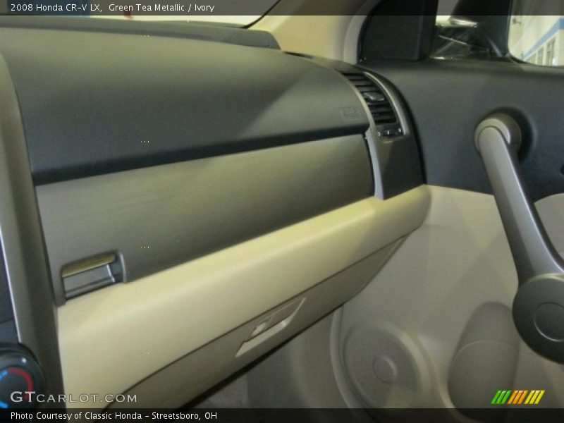 Green Tea Metallic / Ivory 2008 Honda CR-V LX