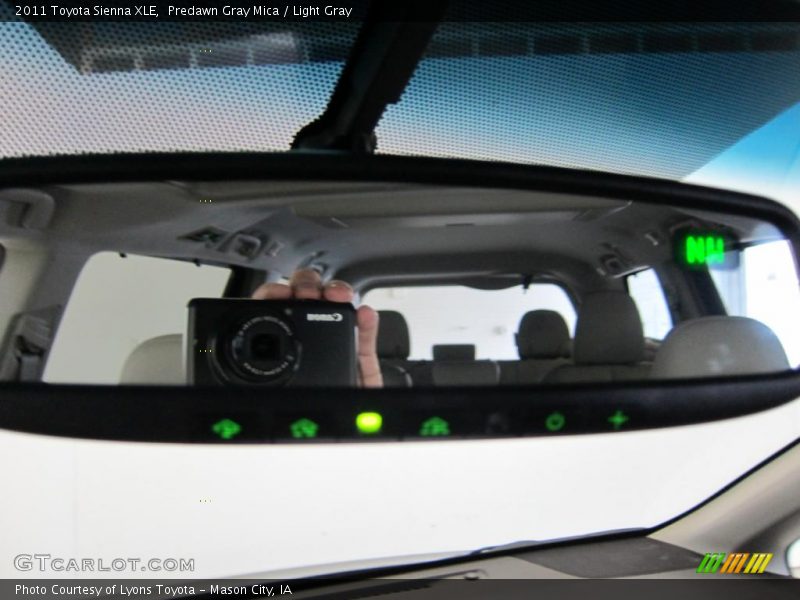 Predawn Gray Mica / Light Gray 2011 Toyota Sienna XLE