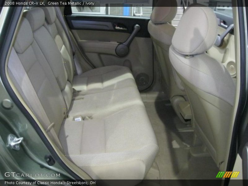 Green Tea Metallic / Ivory 2008 Honda CR-V LX