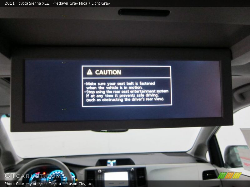 Predawn Gray Mica / Light Gray 2011 Toyota Sienna XLE