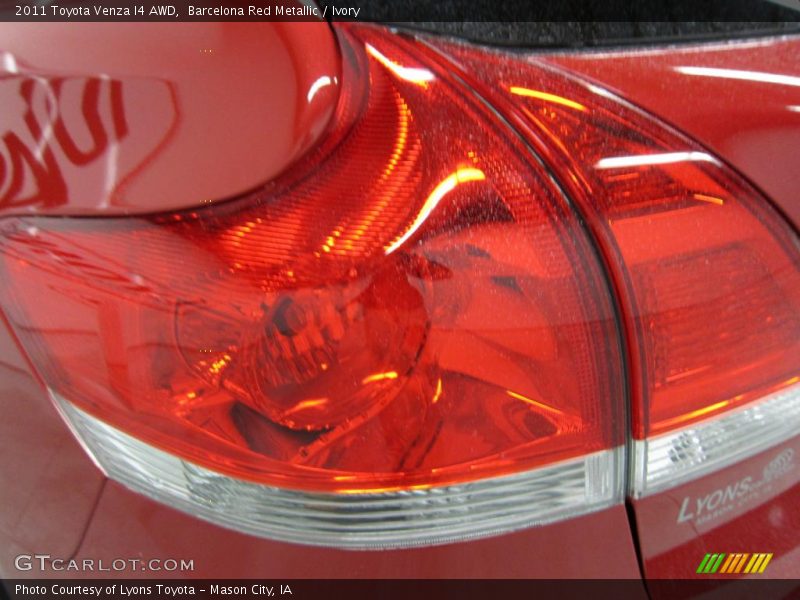 Barcelona Red Metallic / Ivory 2011 Toyota Venza I4 AWD