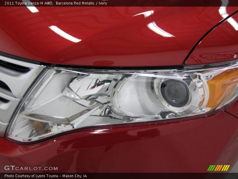 Barcelona Red Metallic / Ivory 2011 Toyota Venza I4 AWD