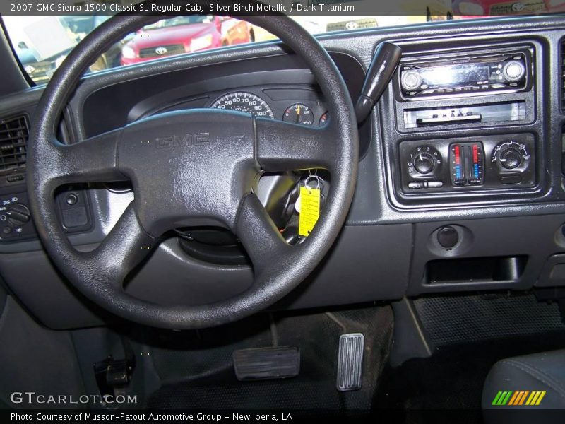 Silver Birch Metallic / Dark Titanium 2007 GMC Sierra 1500 Classic SL Regular Cab