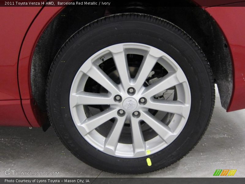 Barcelona Red Metallic / Ivory 2011 Toyota Venza I4 AWD