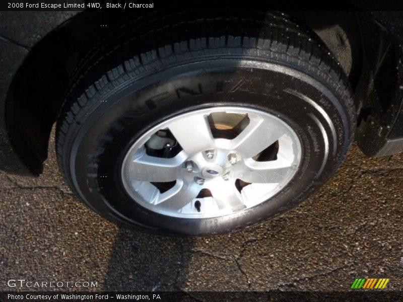 Black / Charcoal 2008 Ford Escape Limited 4WD