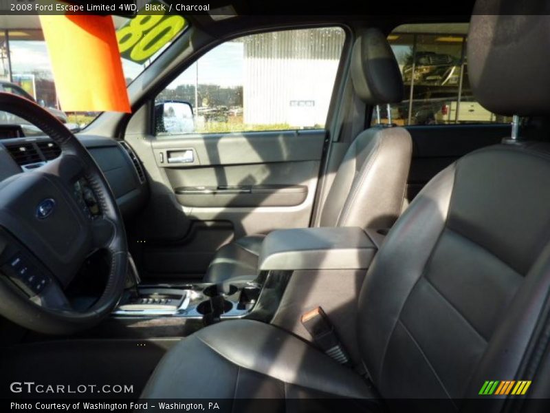 Black / Charcoal 2008 Ford Escape Limited 4WD