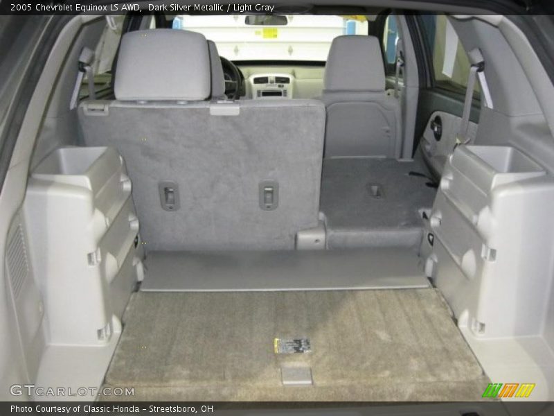 Dark Silver Metallic / Light Gray 2005 Chevrolet Equinox LS AWD