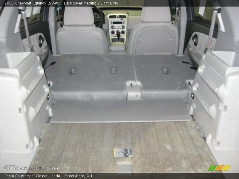 Dark Silver Metallic / Light Gray 2005 Chevrolet Equinox LS AWD