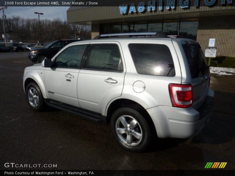 Silver Metallic / Stone 2008 Ford Escape Limited 4WD
