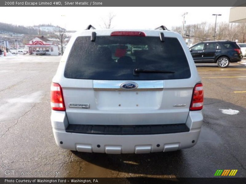 Silver Metallic / Stone 2008 Ford Escape Limited 4WD