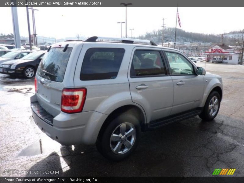 Silver Metallic / Stone 2008 Ford Escape Limited 4WD