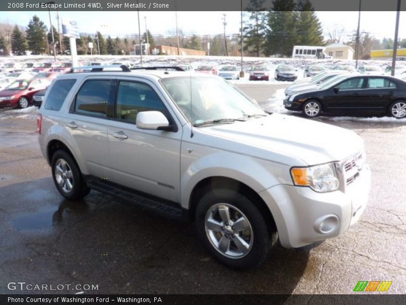 Silver Metallic / Stone 2008 Ford Escape Limited 4WD