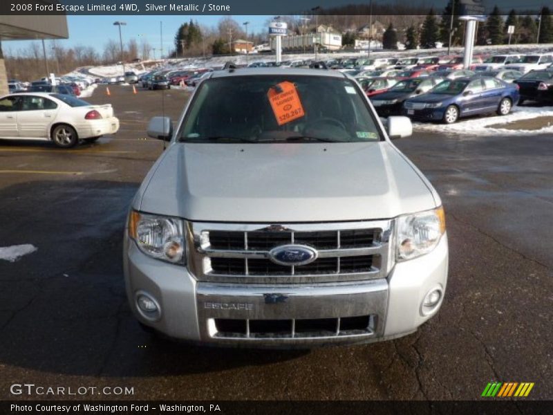 Silver Metallic / Stone 2008 Ford Escape Limited 4WD