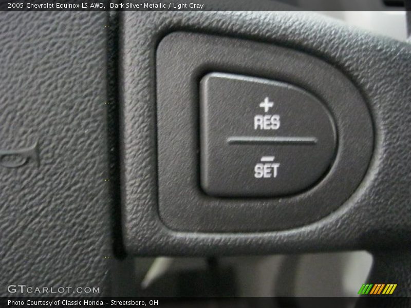 Dark Silver Metallic / Light Gray 2005 Chevrolet Equinox LS AWD