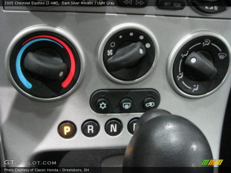 Dark Silver Metallic / Light Gray 2005 Chevrolet Equinox LS AWD