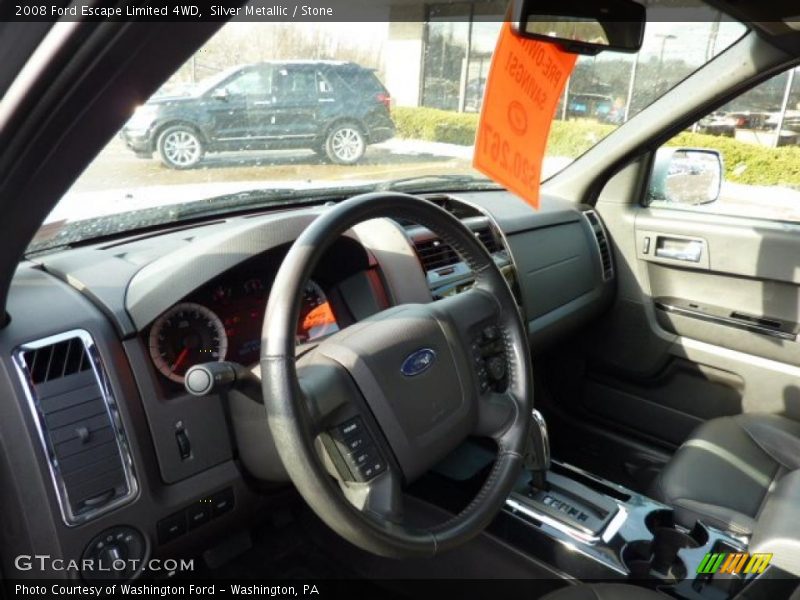Silver Metallic / Stone 2008 Ford Escape Limited 4WD