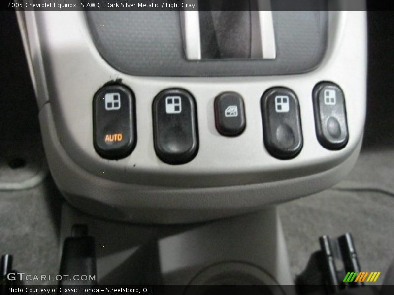 Dark Silver Metallic / Light Gray 2005 Chevrolet Equinox LS AWD