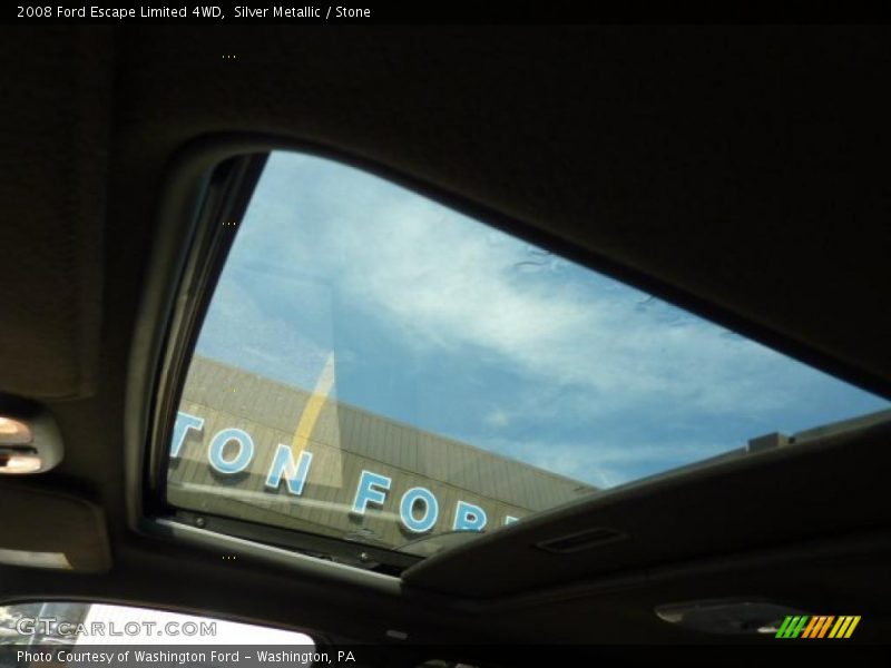 Silver Metallic / Stone 2008 Ford Escape Limited 4WD