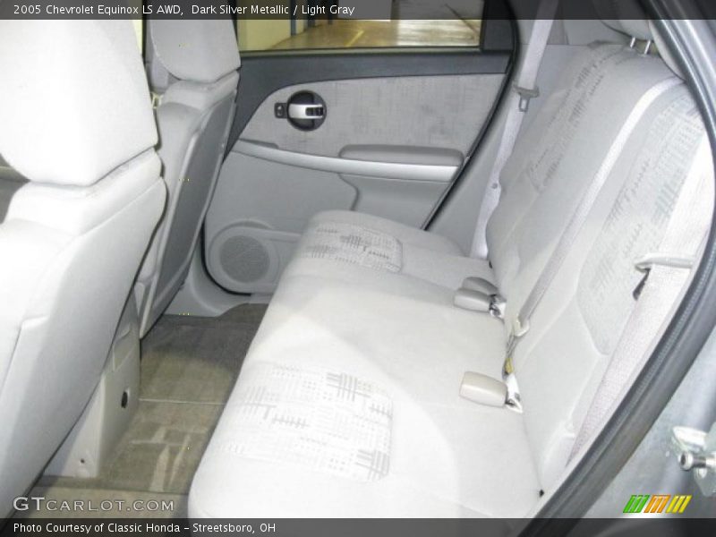 Dark Silver Metallic / Light Gray 2005 Chevrolet Equinox LS AWD