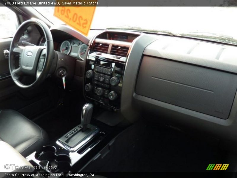 Silver Metallic / Stone 2008 Ford Escape Limited 4WD