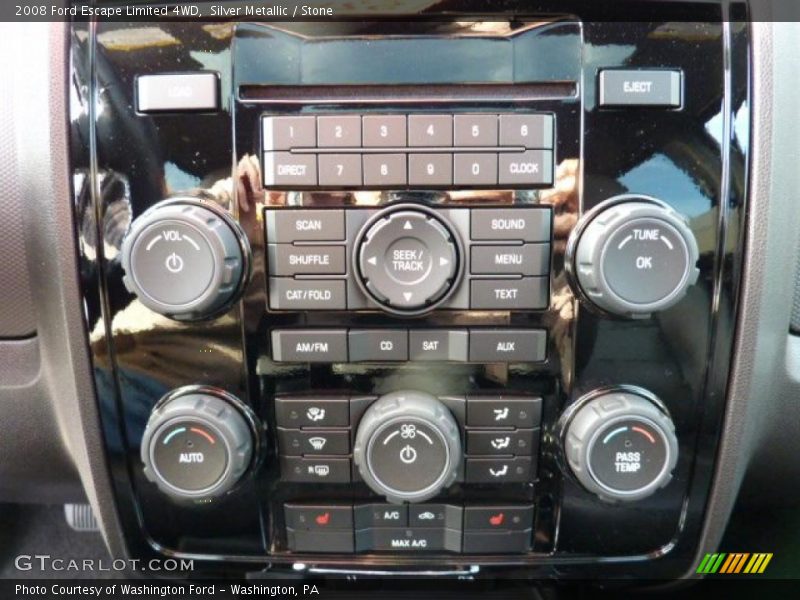 Silver Metallic / Stone 2008 Ford Escape Limited 4WD