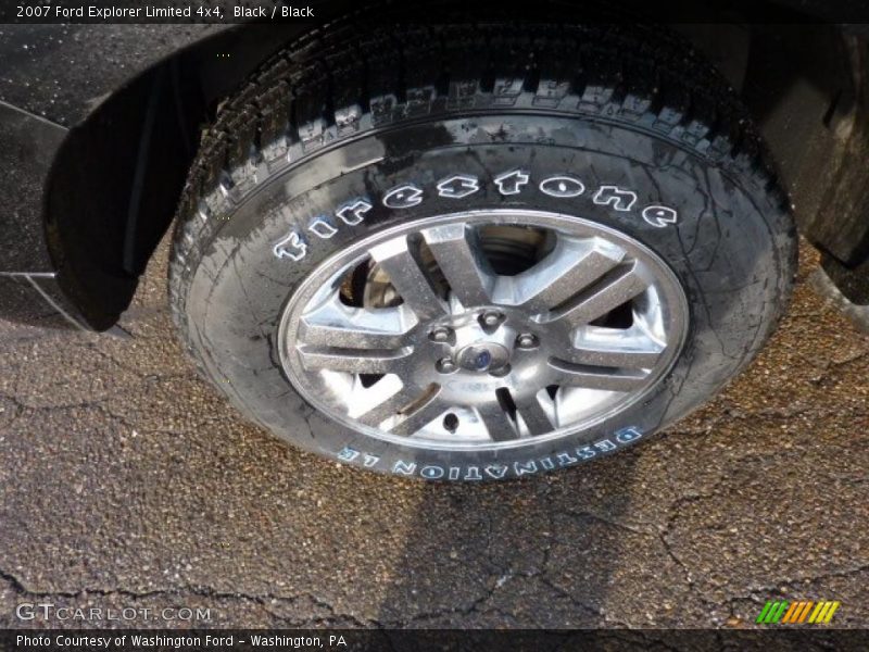 Black / Black 2007 Ford Explorer Limited 4x4