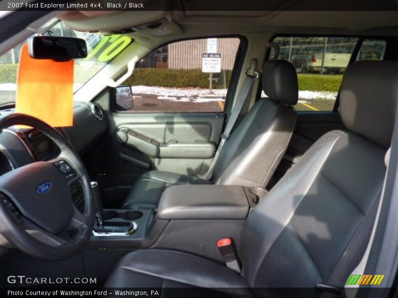 Black / Black 2007 Ford Explorer Limited 4x4